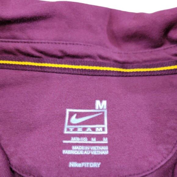 Nike Top Size Medium Nike Team NCAA Arizona State University ASU Sun Devils Polo - Picture 7 of 7